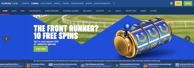 Coral Casino consistently ranks among the best non GamStop casinos in the UK.