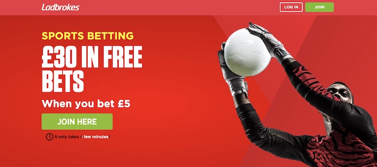 Ladbrokes is one of the top betting sites not on GamStop in the UK